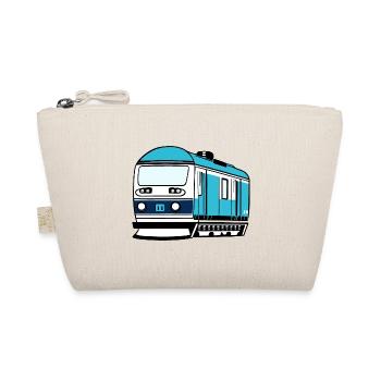 Locomotive, train, railway - Organic Pouch - nature - Front