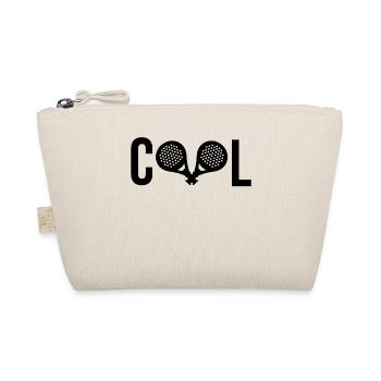 Cooler Spruch Padel Spieler Sportart Schläger - Bio-Täschchen - Natur - Vorne