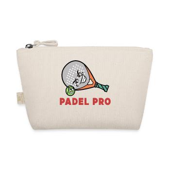 Schläger Padel Statement Bälle Padelspiel Sportart - Bio-Täschchen - Natur - Vorne