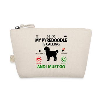 Standard Pyredoodle drôle Dire humour drôle - Trousse biologique - nature - Devant