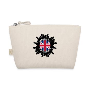 Bournemouth Skyline Uk Flag Souvenir de voyage - Trousse biologique - nature - Devant