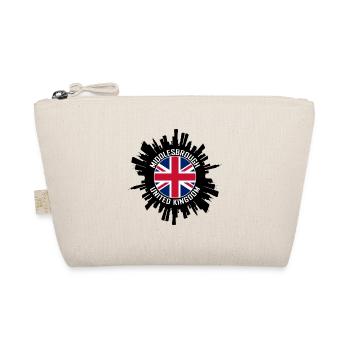Middlesbrough Skyline Uk Flag Souvenir de voyage - Trousse biologique - nature - Devant
