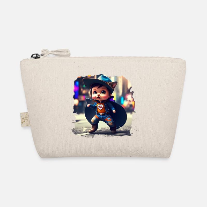 Super Katze Bio-Täschchen