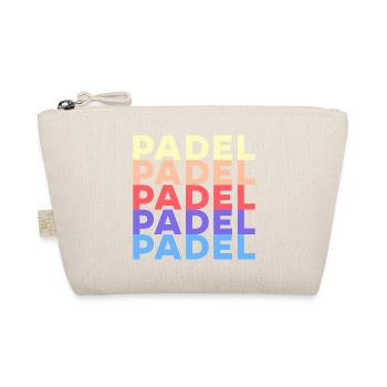 Padel Training Spruch Sportart Padelspiel Spieler - Bio-Täschchen - Natur - Vorne