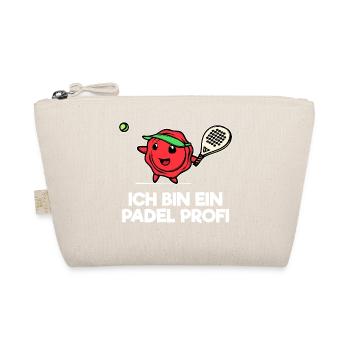 Sport Padel Statement Padel Game Player Racket - Organic Pouch - nature - Front