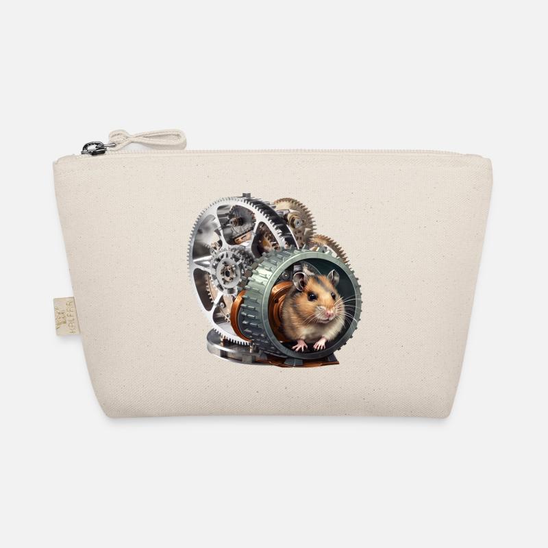 Hamster generates renewable energy Organic Pouch