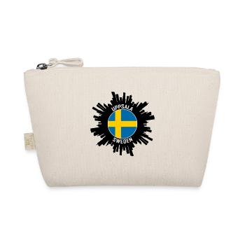 Uppsala Skyline Suède Flag Souvenir de voyage - Trousse biologique - nature - Devant
