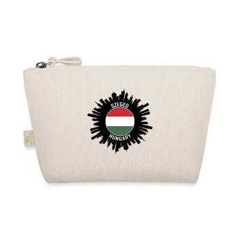 Szeged Skyline Hongrie Flag Souvenir de voyage - Trousse biologique - nature - Devant