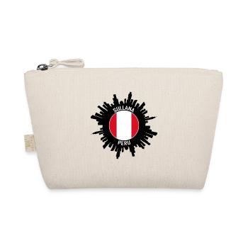 Sullana Skyline Pérou Flag Souvenir de voyage - Trousse biologique - nature - Devant