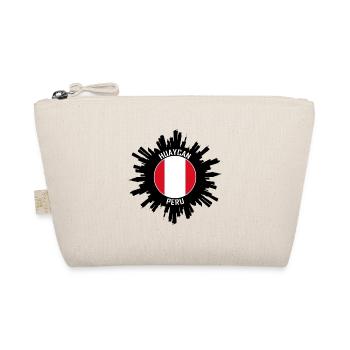 Huaycan Skyline Pérou Flag Souvenir de voyage - Trousse biologique - nature - Devant