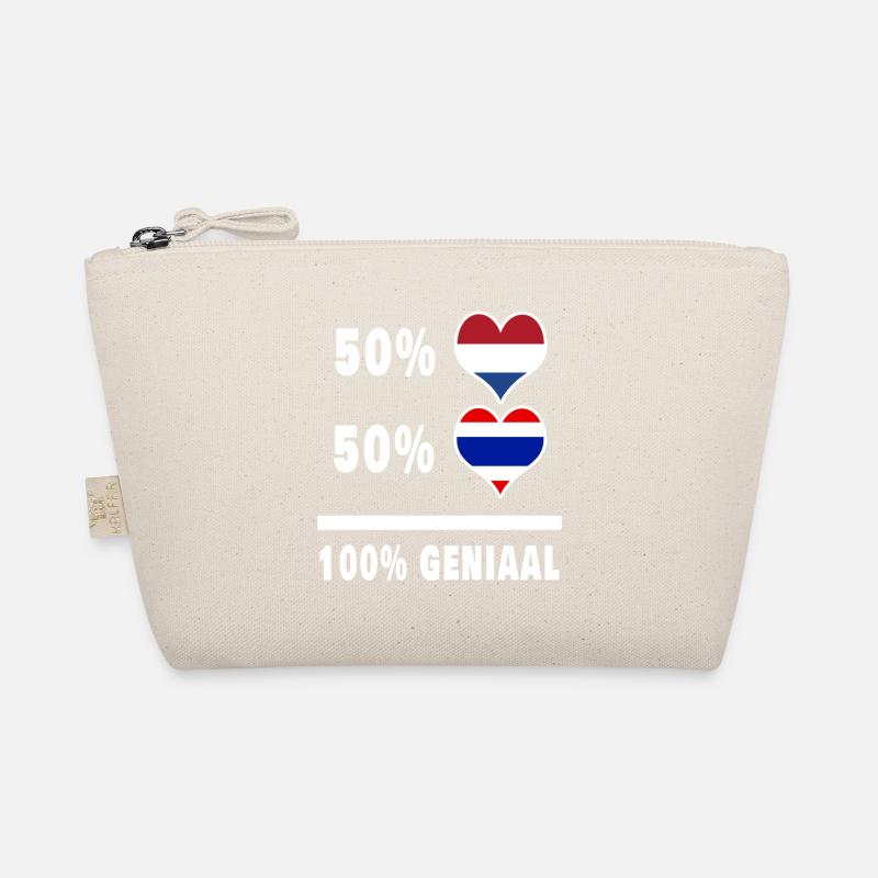 Thaïlande et Pays-Bas 100% Genius flag Trousse biologique