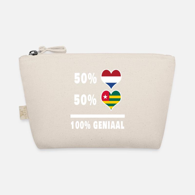 Drapeau 100% Genius du Togo et des Pays-Bas Trousse biologique