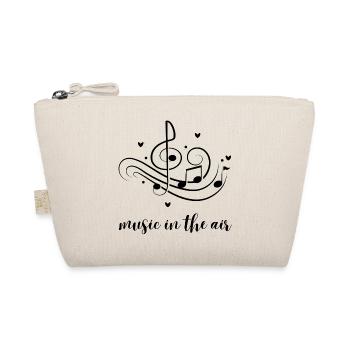 music in the air - Bio-Täschchen - Natur - Vorne