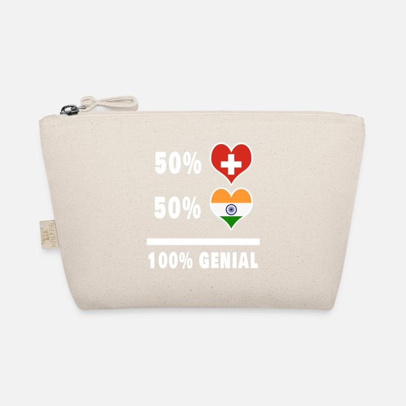 Inde et Suisse 100% Awesome Flag Trousse biologique
