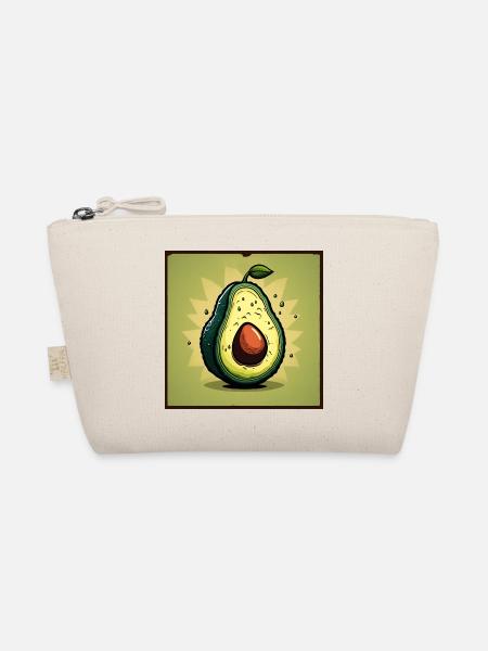 Avocado - Bio-Täschchen - Natur - Vorne