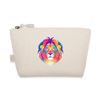 Leo Watercolor Watercolor - Organic Pouch - nature - Front