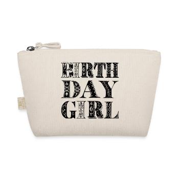 Fille d’anniversaire - Trousse biologique - nature - Devant