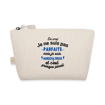 Pas parfaite mais Agricultrice - Trousse biologique - nature - Devant