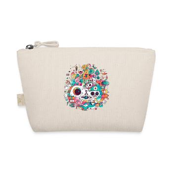 Trippy design - Organic Pouch - nature - Front