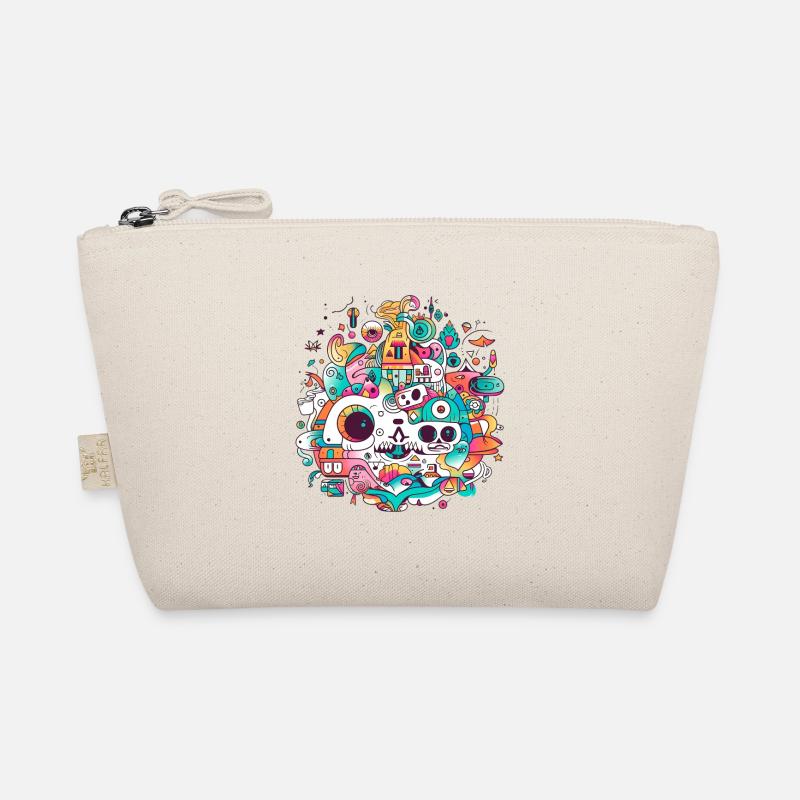 Trippy design Organic Pouch