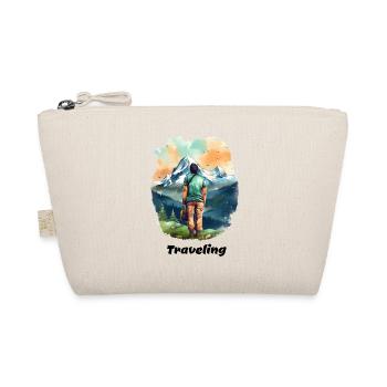 Traveling - Bio-Täschchen - Natur - Vorne