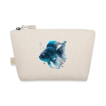 Realistischer Fisch aus Wasser - Bio-Täschchen - Natur - Vorne