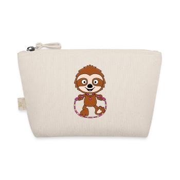 FAULTIER - SPRINGSEIL - TIER - KIND - BABY - SPORT - Bio-Täschchen - Natur - Vorne
