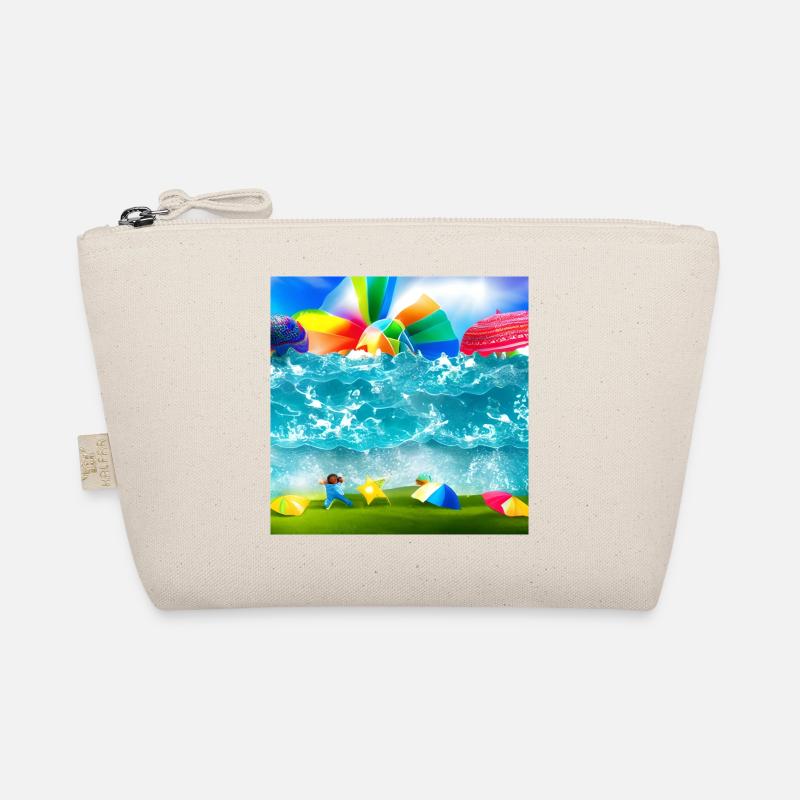 children having a good time during sunny day Organic Pouch