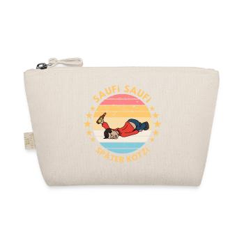 Lustiger Bier Alk Retro Malle JGA Mallorca Spruch - Bio-Täschchen - Natur - Vorne