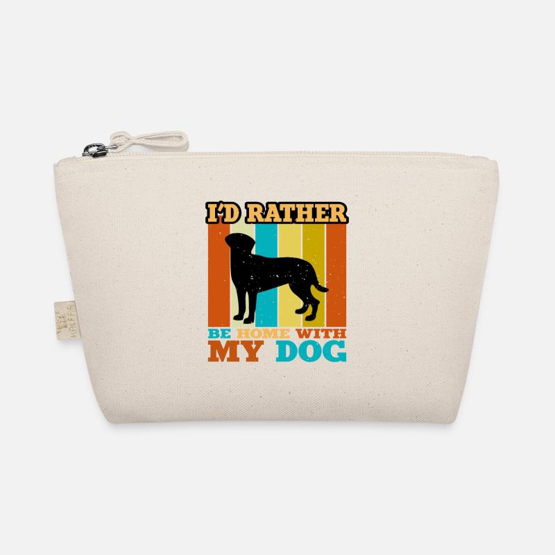 Akbash Dog Lover Silhouette Vintage Sunset Trousse biologique