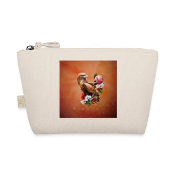 Wonderful eagle with flowers. - Organic Pouch - nature - Front