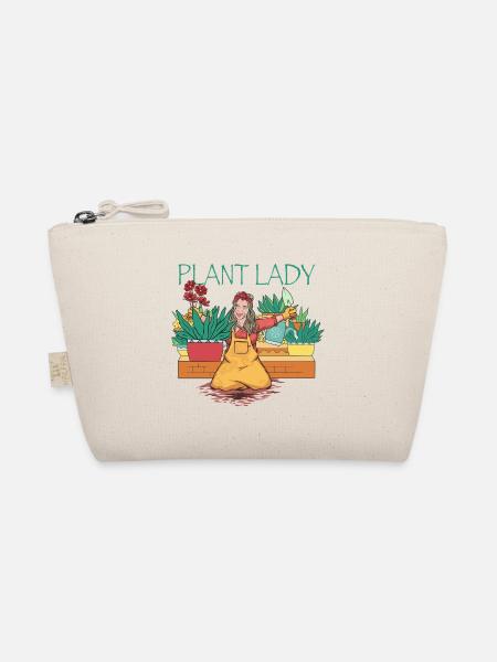 Plant Lady - Bio-Täschchen - Natur - Vorne