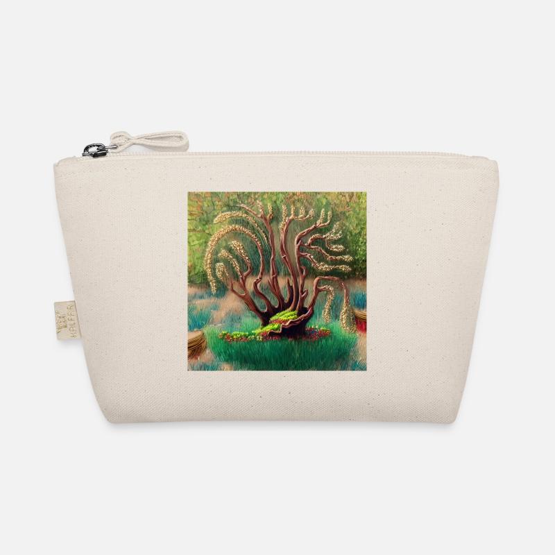 old tree during easter Organic Pouch