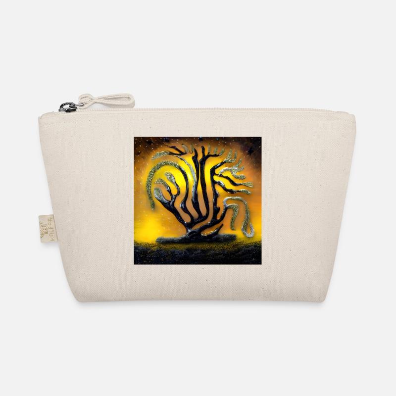 old tree in the night Organic Pouch