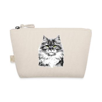 Sibirische Katze - Bio-Täschchen - Natur - Vorne