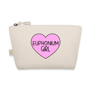 Euphonium Euphoniste Fille Mama Coeur Rose - Trousse biologique - nature - Devant