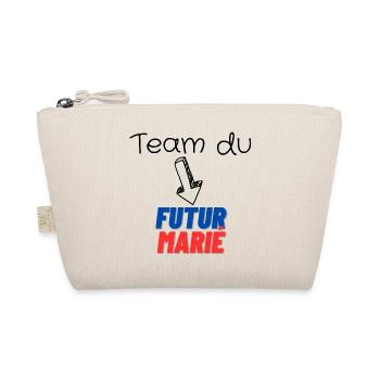 EVG Team Futur Marié. Enterrement vie célibataire - Trousse biologique - nature - Devant