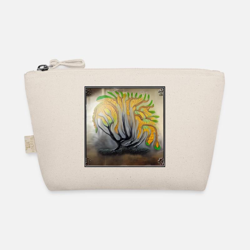 strong old tree dying Organic Pouch