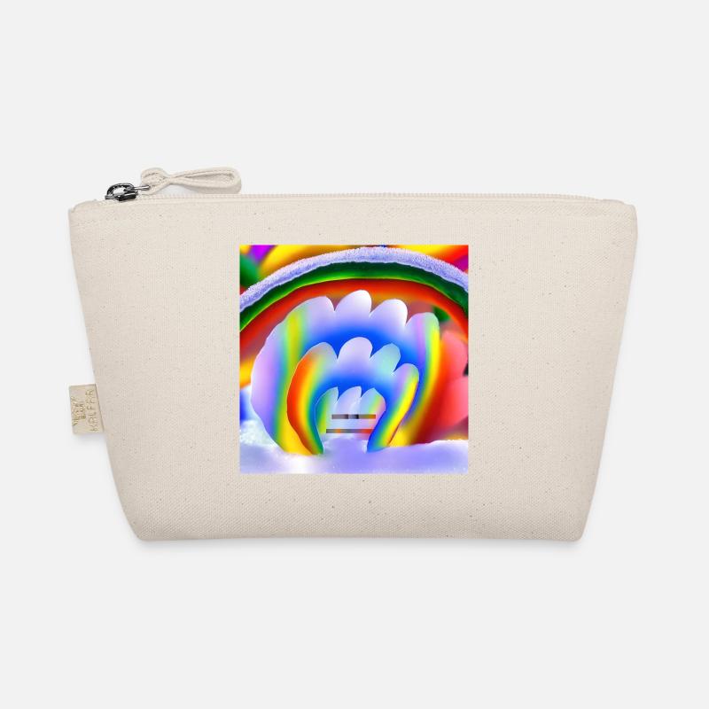 Regenbogen im Winter Bio-Täschchen