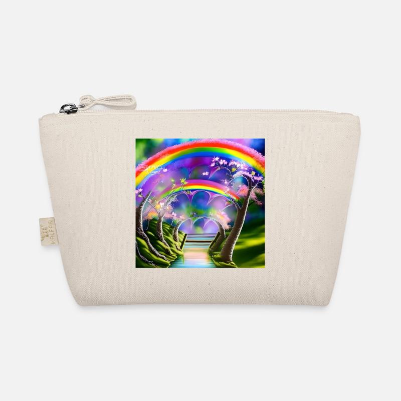 rainbow in spring Organic Pouch