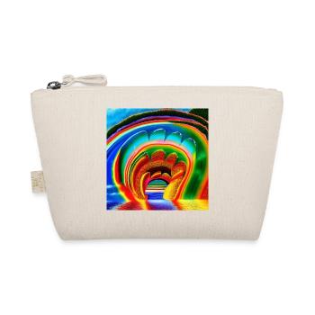 sunny day rainbow - Organic Pouch - nature - Front