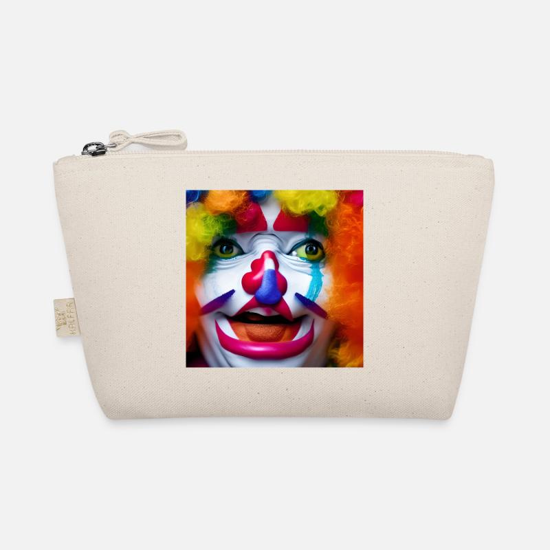 Clown-Gesicht Bio-Täschchen