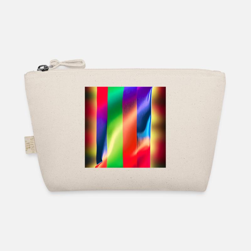 Verrückte vertikale Farben Bio-Täschchen