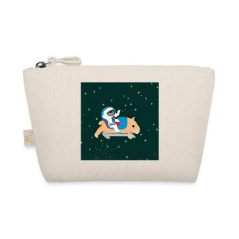 Astronaut on a space capybara - Organic Pouch - nature - Front