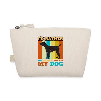 Cane Corso Dog Lover Silhouette Vintage Sunset - Trousse biologique - nature - Devant