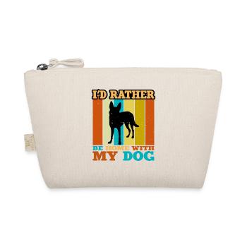 Carolina Dog Lover Silhouette Vintage Sunset - Trousse biologique - nature - Devant