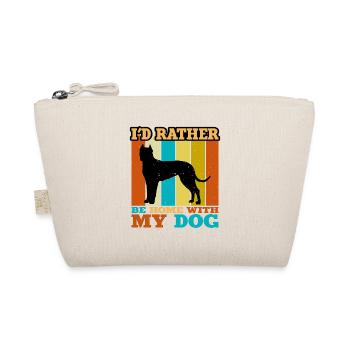 Cordoba Fighting Dog Lover Silhouette Retro Sunset - Trousse biologique - nature - Devant