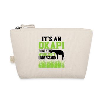 It's an Okapi - Organic Pouch - nature - Front