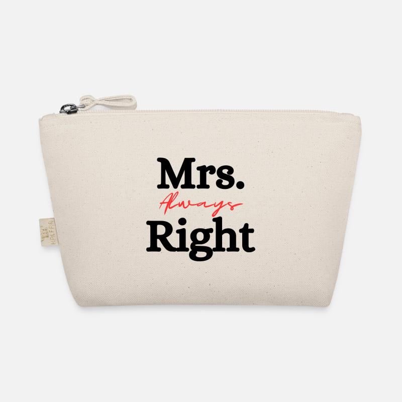 Mrs. always Right Bio-Täschchen