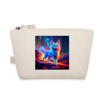 Wunderbare blaue Katze. - Bio-Täschchen - Natur - Vorne